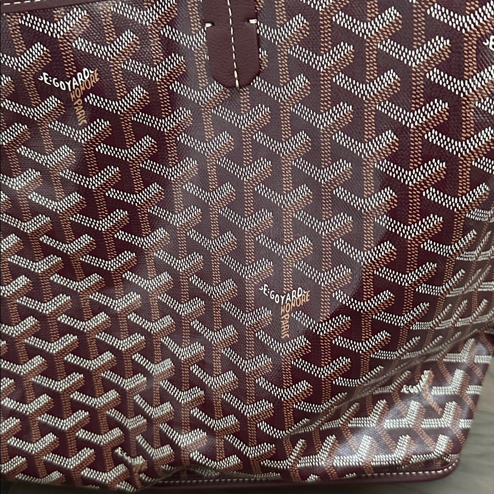 Goyard Anjou PM Bag Burgundy - Picture 12 of 12